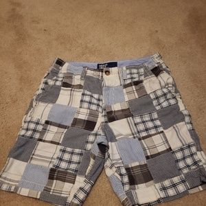American eagle plaid shorts